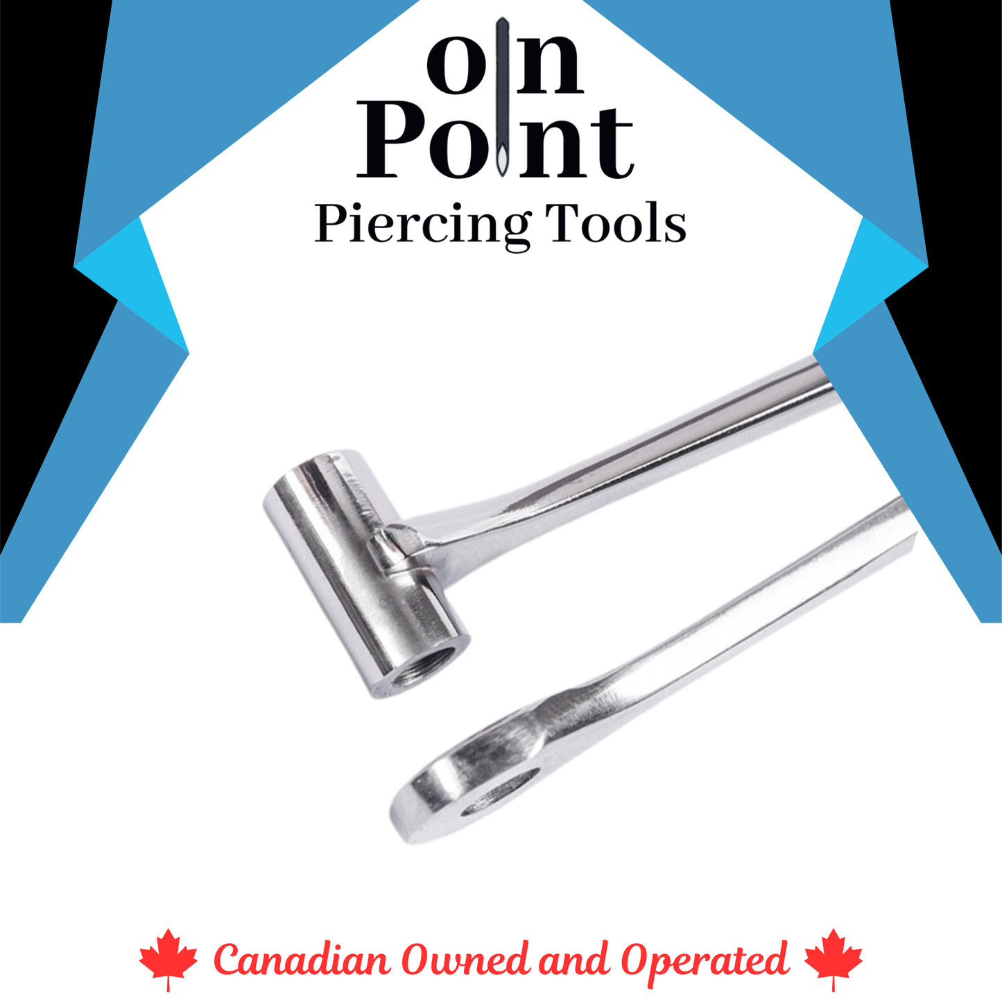Bucket End Tragus Style Forceps with Lock