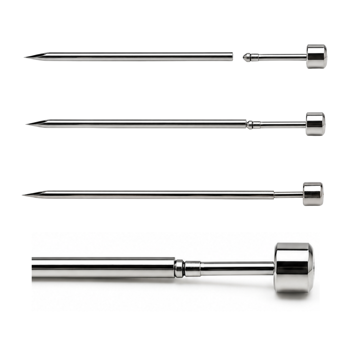 Pre-Sterilized Surgical Steel Earrings w/ Bezel Set CZ Birthstone (12Pk-$2.03/pr)