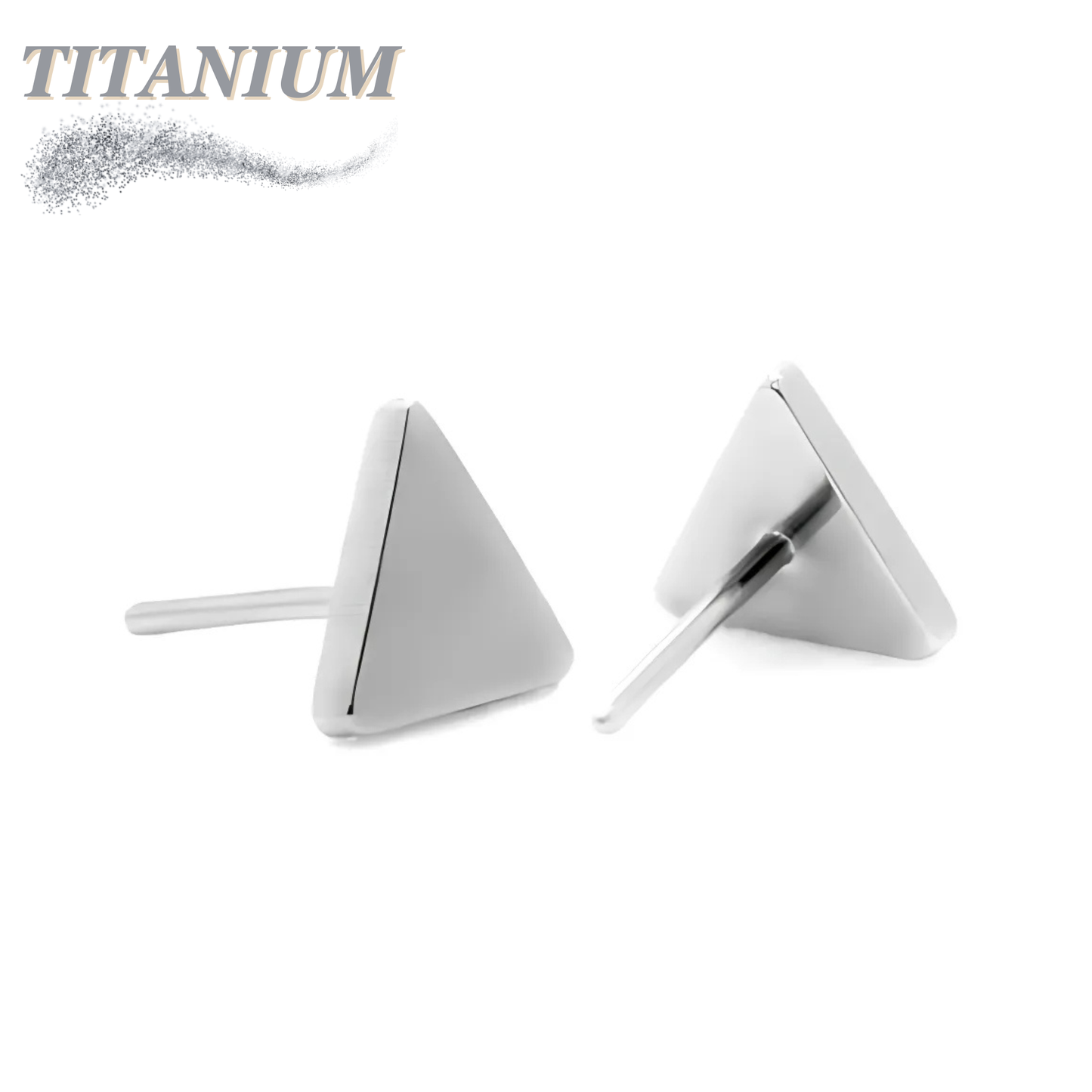 Titanium Threadless Triangle (Top Only)