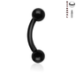 Acrylic Externally Threaded Flexible Curved Barbell
