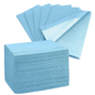 Lovisa - Dry Back Bib 2 Ply Paper/1Ply Poly 13x18" Blue Full Case (500)