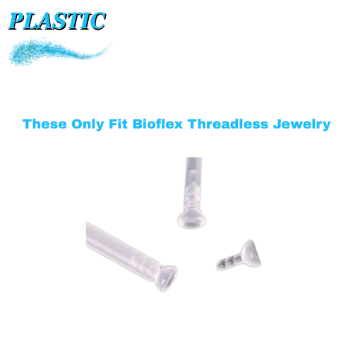 Plastic Clear Top Plug for Threadless Posts (Top Only)