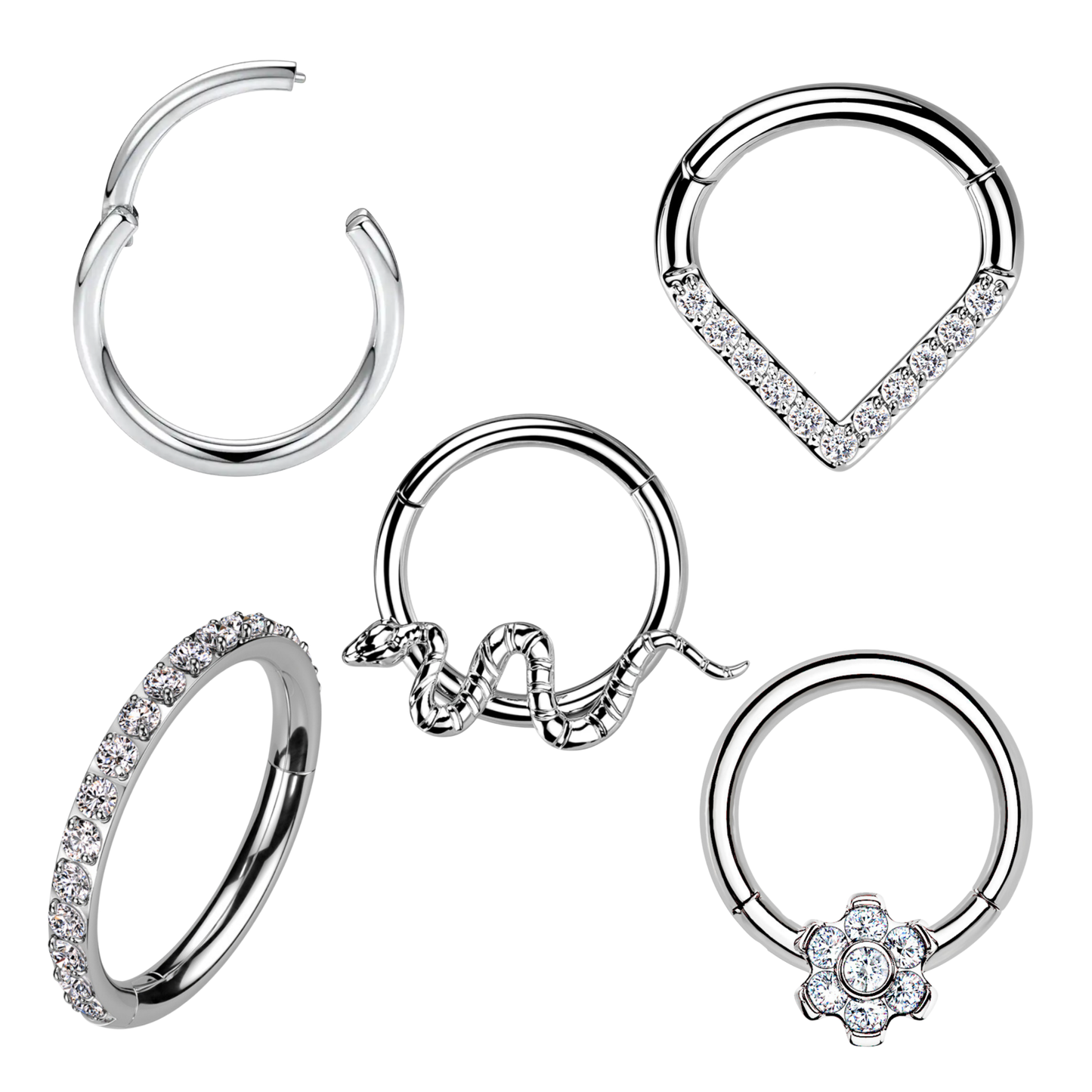 Titanium Ring Bundle (15 pc)