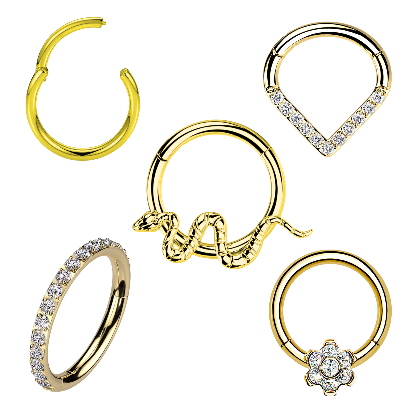 Titanium Ring Bundle (15 pc)