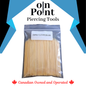 On Point Bamboo Toothpicks for Marking 200 Pack