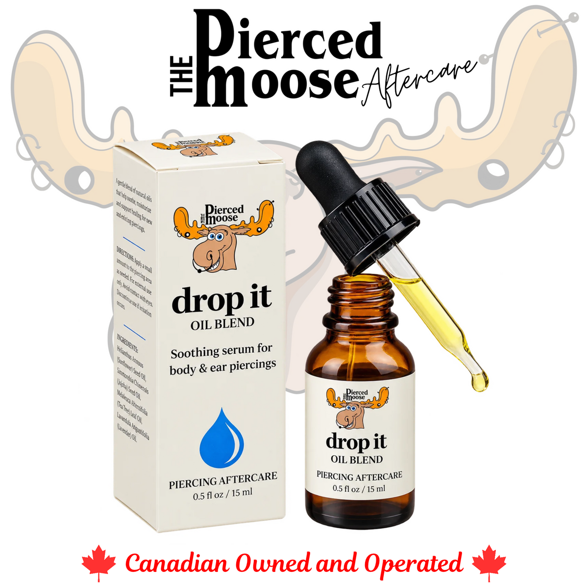 Drop it - Oil Blend for Healing Problem Piercings singles 15ml