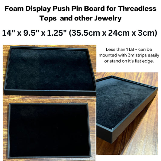 Foam Board Display for Threadless Tops & More