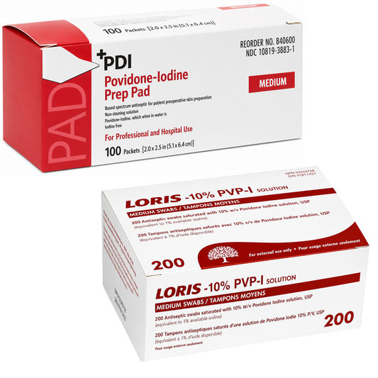 10% Providine Iodine Prep Pad 200/Box