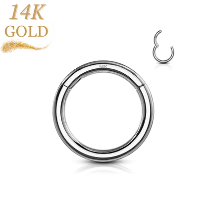 14K Gold Hinged Ring