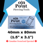 On Point Self-Sealing Small Autoclave Pouches for Jewelry - 200 PK