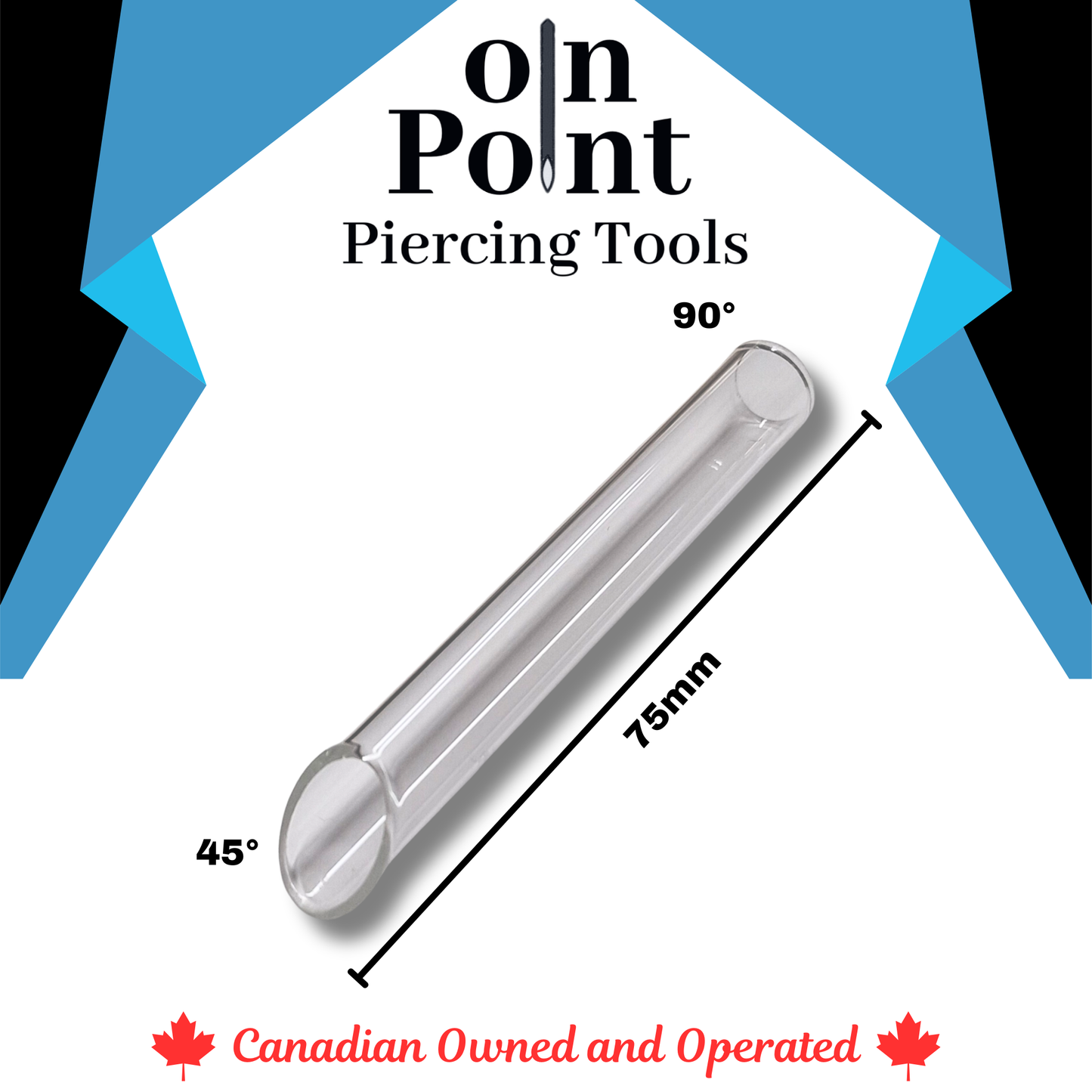 Glass Receiving Tubes - Pick Size