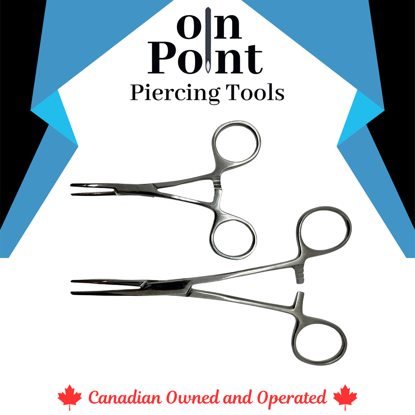 Mosquito Straight Hemostat with Lock