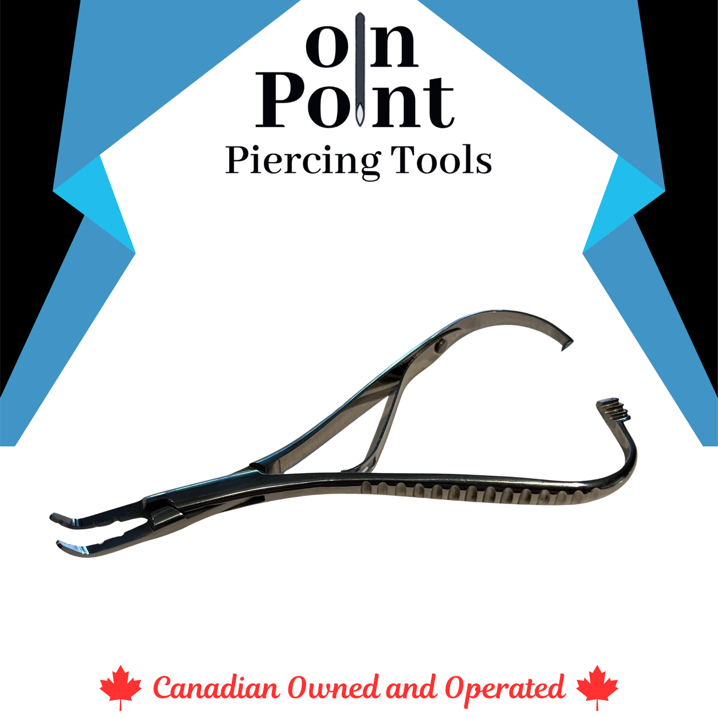 Dermal Anchor Holding Mathieu Pliers