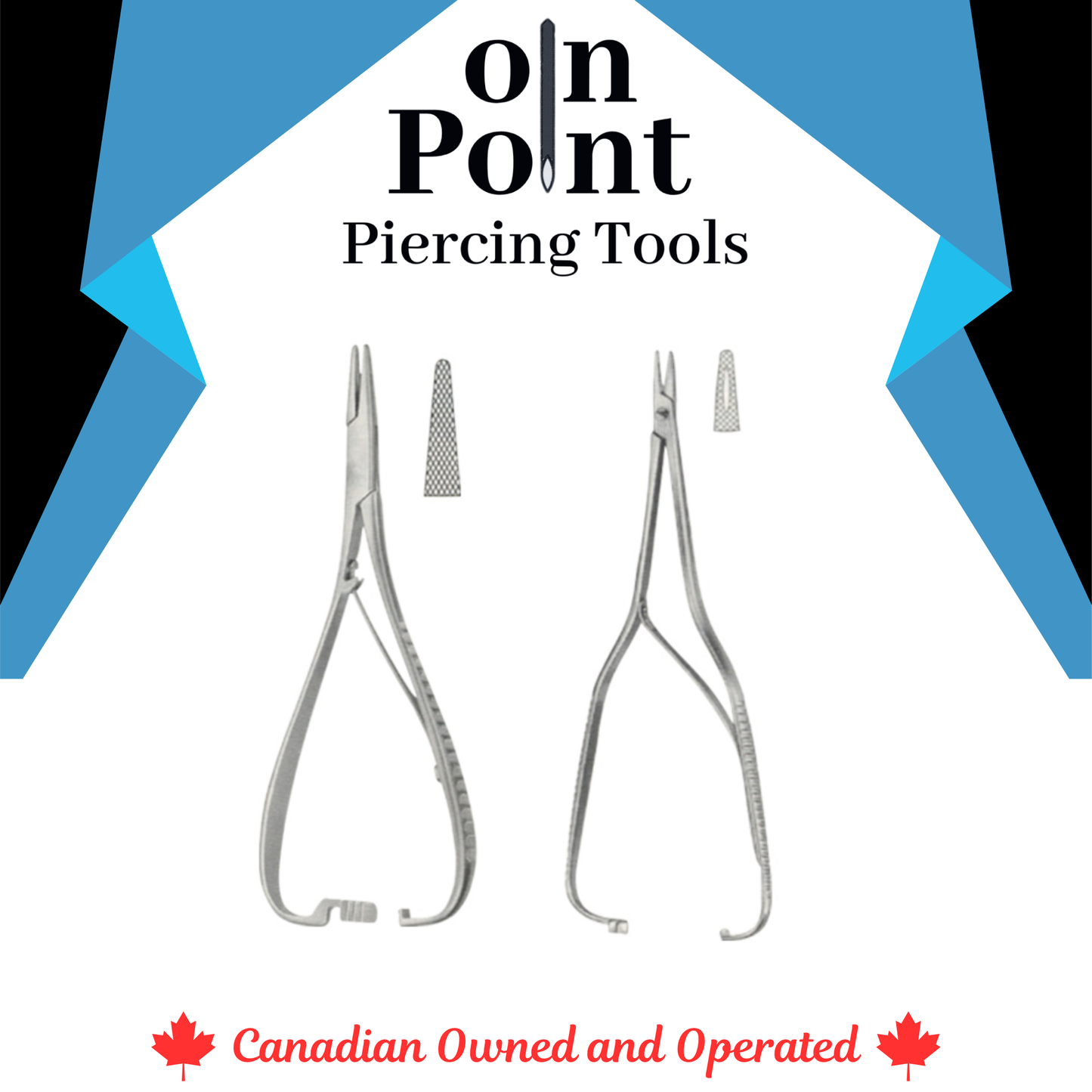 Needle and Jewelry Holding Mathieu Pliers