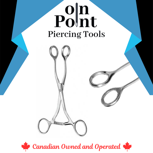 DP-Collins Tongue Forceps with Lock