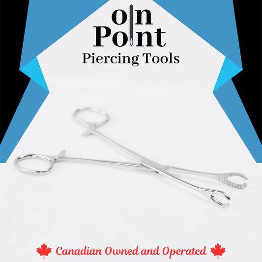 Mini Forester Sponge Slotted Forceps with Lock
