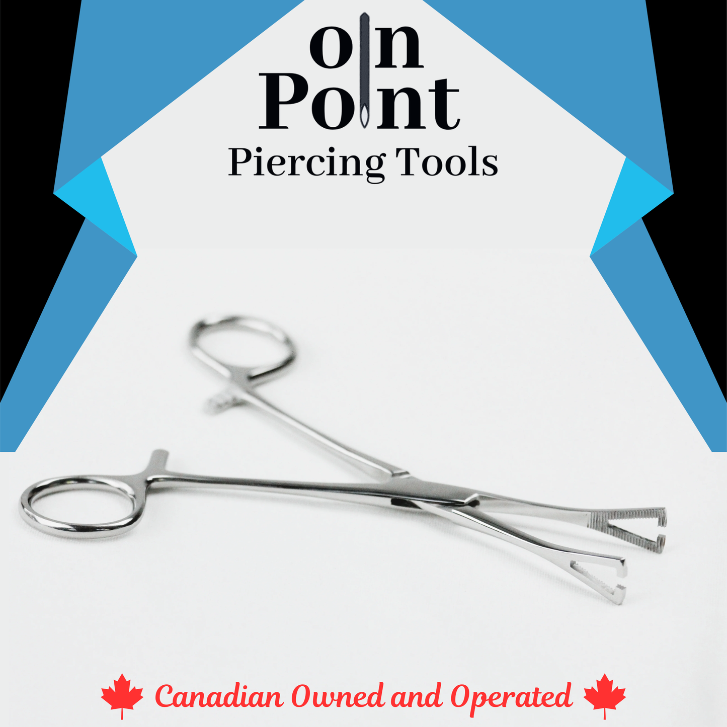 Pennington Sponge Slotted Forceps with Lock