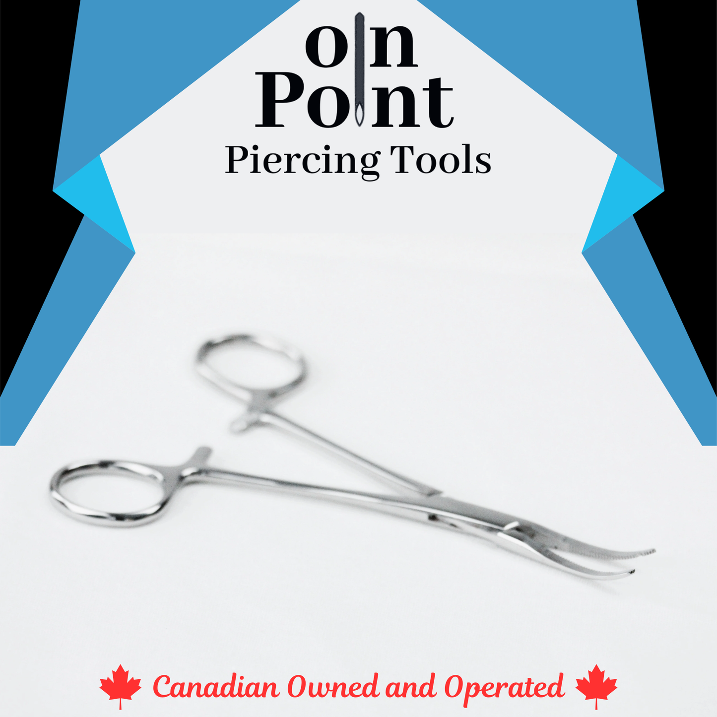 Micro Thin Dermal Anchor Forceps (2mm hole)