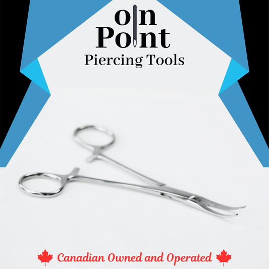 Micro Thin Dermal Anchor Forceps (2mm hole)