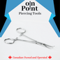 Micro Thin Dermal Anchor Forceps (2mm hole)