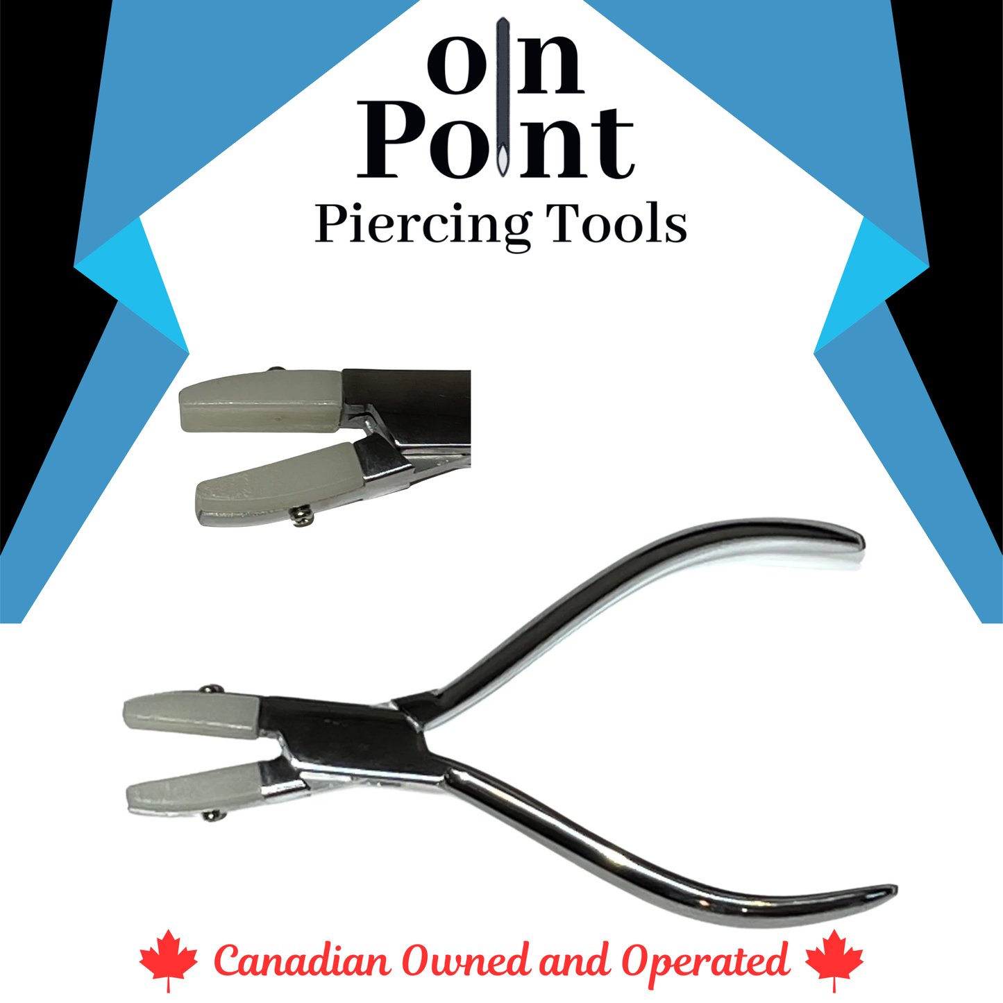 Flat Nose Plier with Nylon Jaw