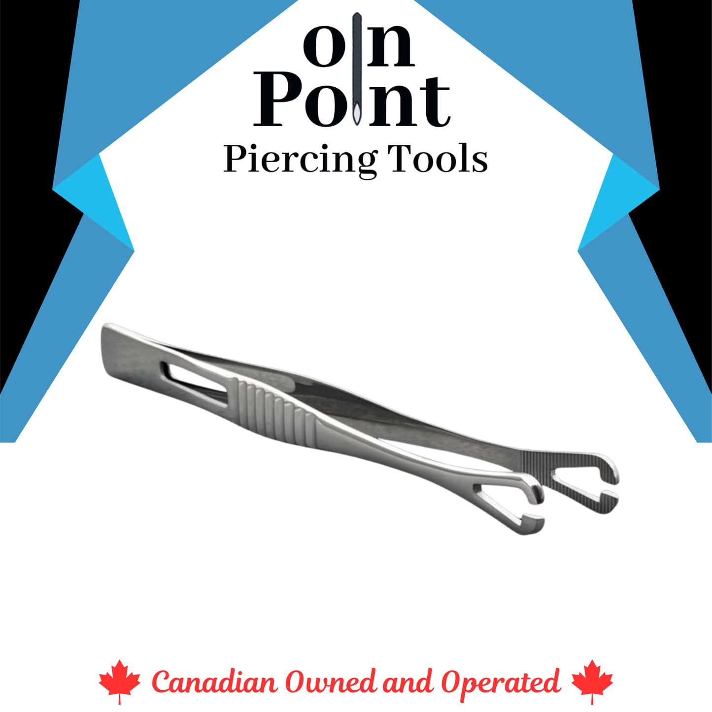 Mini Pennington Slotted Tweezers with No Lock
