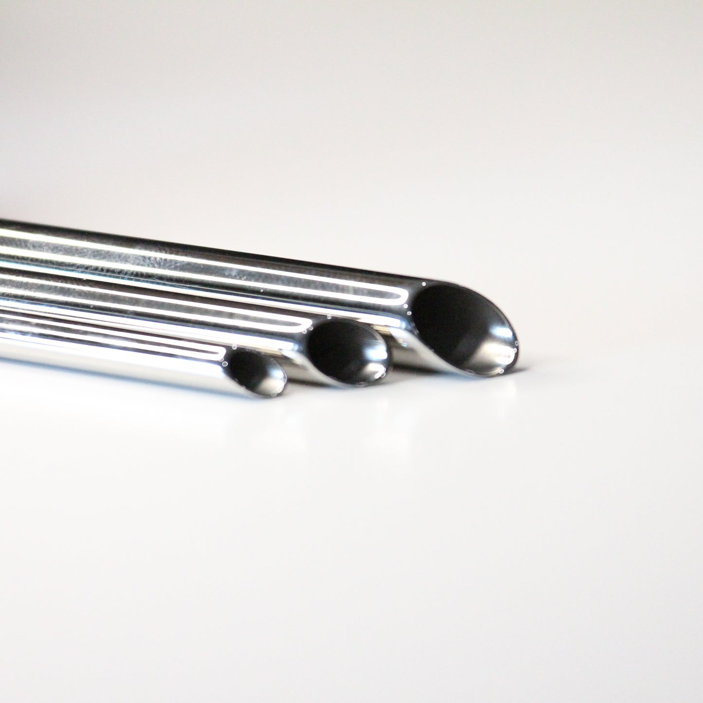 Stainless Steel Straight Receiving Tubes - Pick Size
