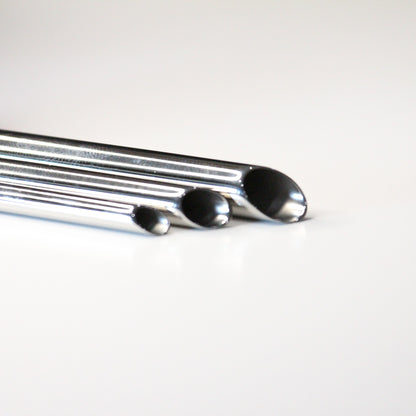 Stainless Steel Straight Receiving Tubes - Pick Size