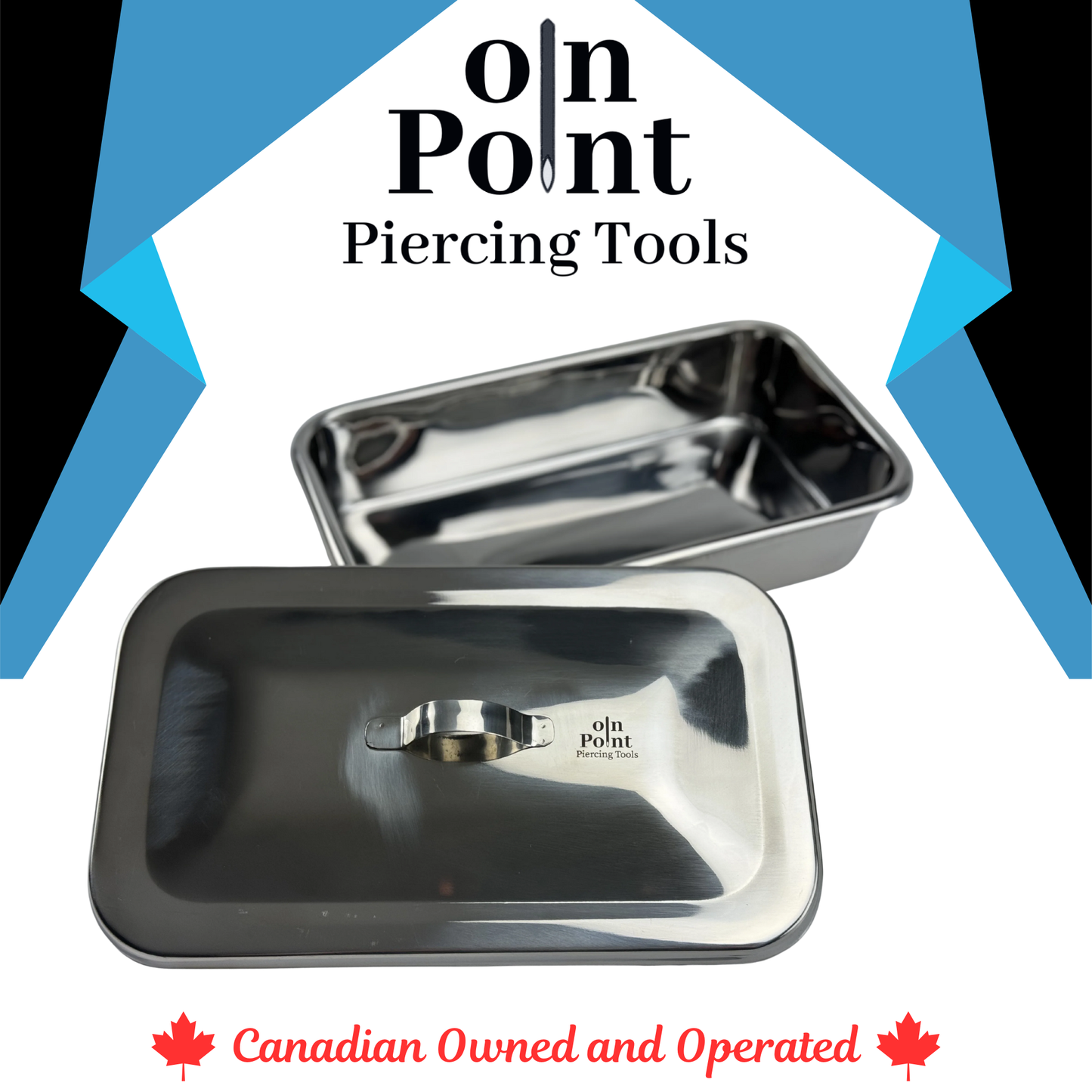 Stainless Steel Instrument Bins WITH Cover