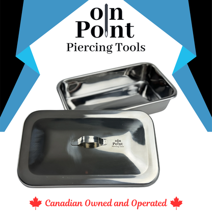 DP-Stainless Steel Instrument Bins WITH Cover