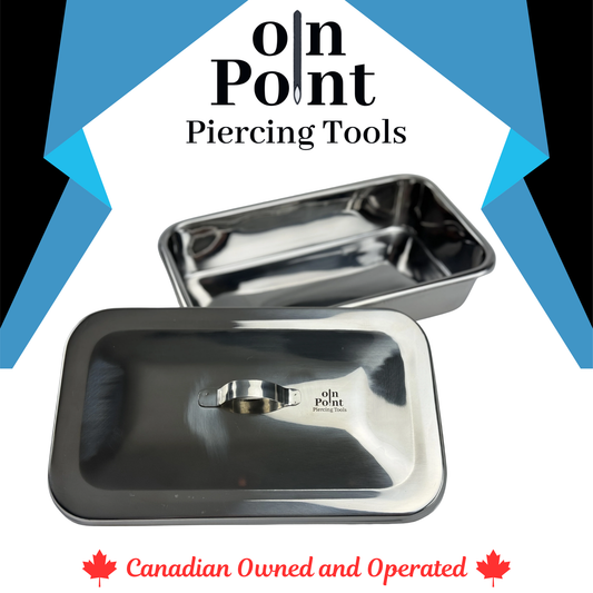 DP-Stainless Steel Instrument Bins WITH Cover