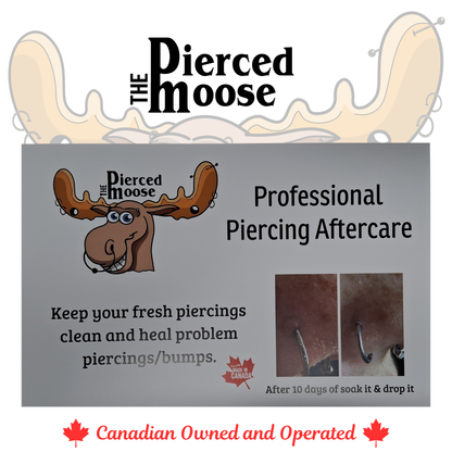 Pierced Moose Aftercare Posters