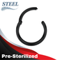 Pre-Sterilized Surgical Steel Hinged Rings - (CLEARANCE)