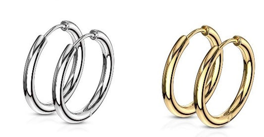 Hinged Hoop Earrings