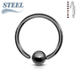 Surgical Steel Annealed CBR Fixed Bead - Coloured