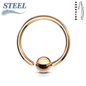 Surgical Steel Annealed CBR Fixed Bead - Coloured