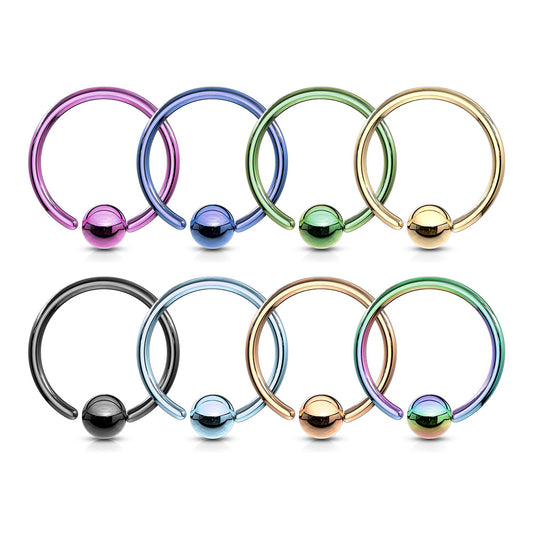 Surgical Steel Annealed Colored CBR Fixed Bead