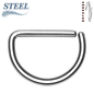 Surgical Steel Annealed Colored D Ring