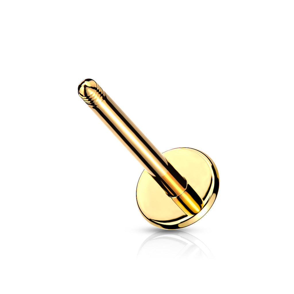 Surgical Steel External Thread Labrets (Posts Only) 4mm Base