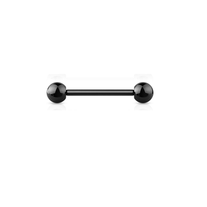 Surgical Steel Externally Threaded Straight Barbell - Coloured