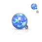 Surgical Steel Internally Threaded Opal Ball (Top Only)