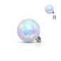 Surgical Steel Internally Threaded Opal Ball (Top Only)