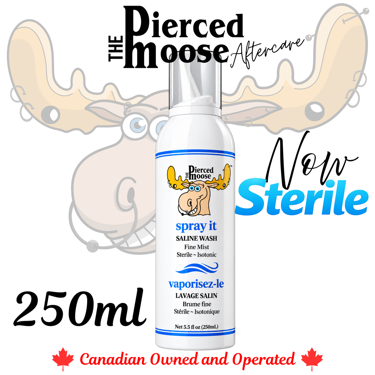 Spray it - Sterile Saline Wash - 2 sizes