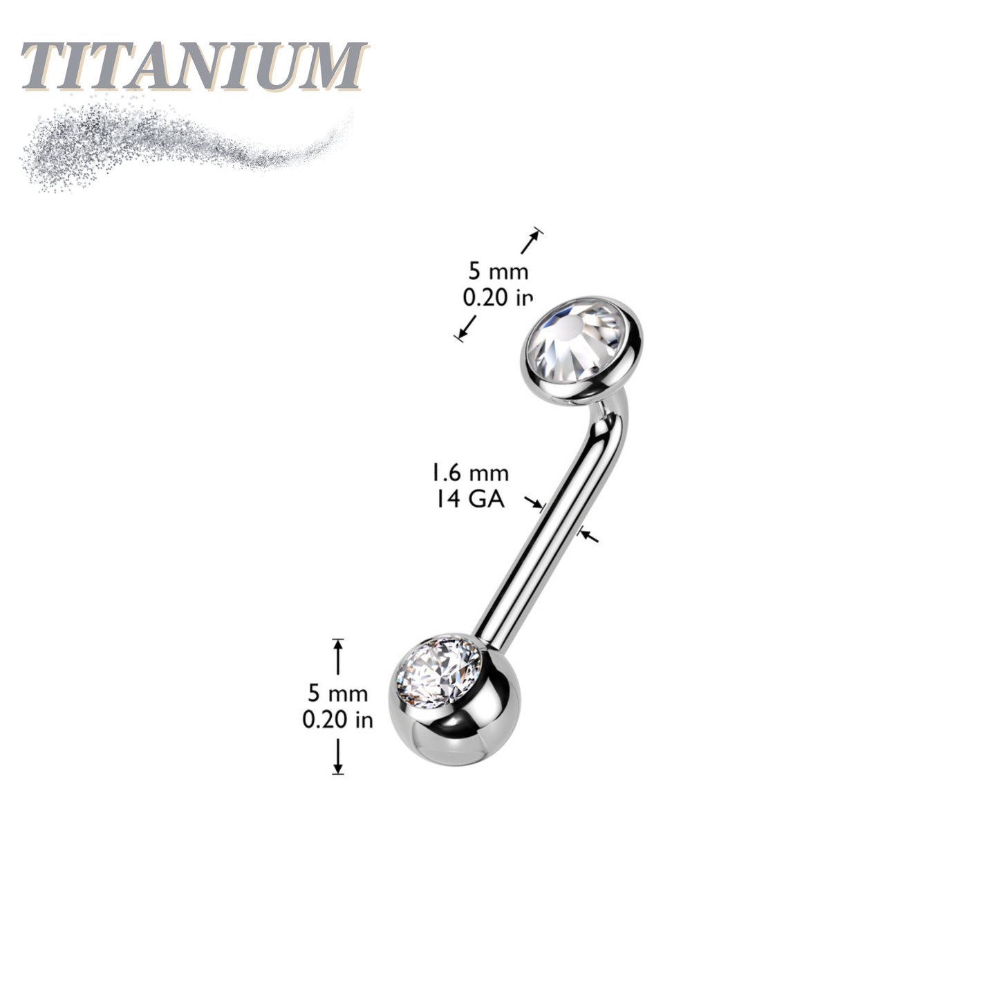 Titanium Christina Jewelry Style 2