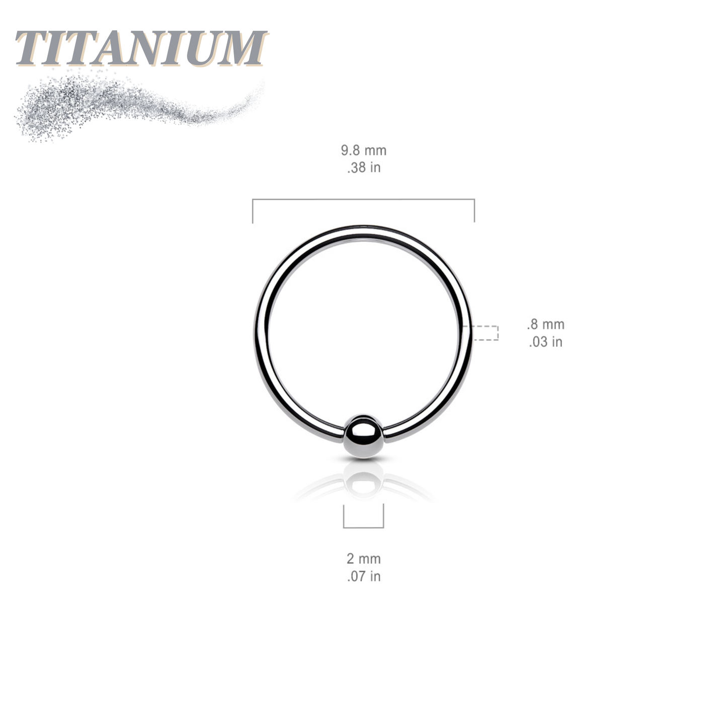 Titanium Annealed Fixed Bead CBR