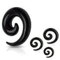 Acrylic Spiral Tapers 12G-0G