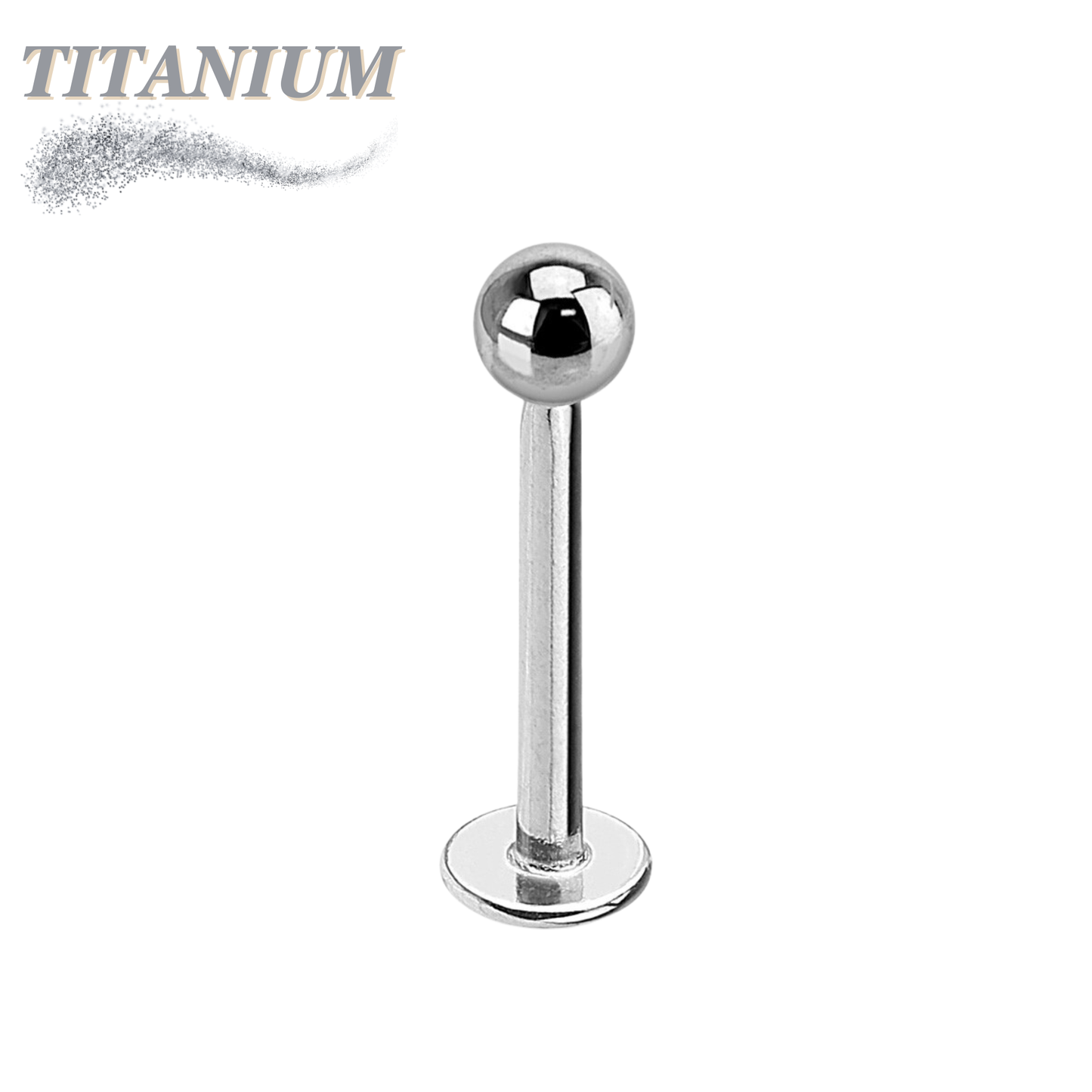 Titanium Externally Threaded Labrets