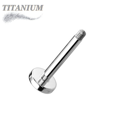Titanium External Thread Labrets 4mm Base (Posts Only)