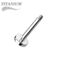 Titanium External Thread Labrets 4mm Base (Posts Only)