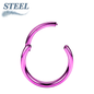 Surgical Steel Hinged Rings  20G & 18G - Coloured